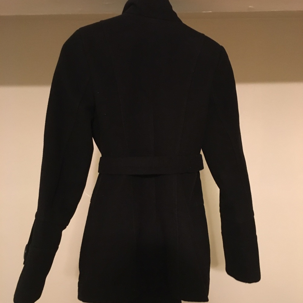 Collared Neck Double Breasted Coat